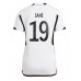 Maillot de foot Allemagne Leroy Sane #19 Domicile vêtements Femmes Monde 2022 Manches Courtes